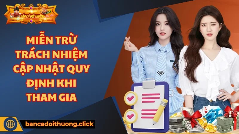 Miễn trừ trách nhiệm khi hội viên vi phạm quy định Miễn trừ trách nhiệm khi hội viên vi phạm quy định