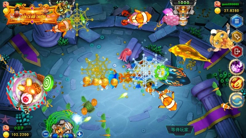 Một vài sản phẩm hấp dẫn thu hút game thủ tại bắn cá VK88