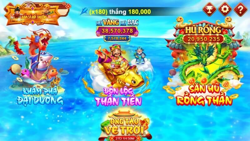 Những điểm hấp dẫn của game tỷ phú đại dương FABET